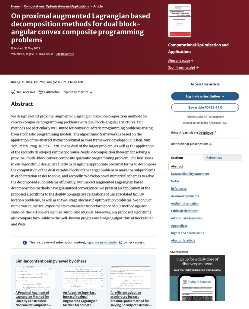 progressive hedging algorithm – IORA – Institute of Operations Research and  Analytics